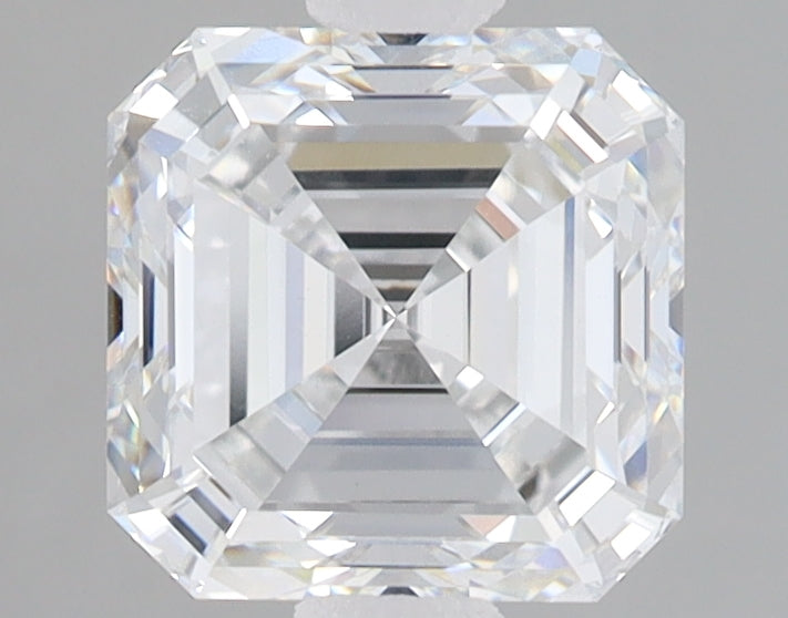 2.04ct Square Emerald lab-grown diamond, D VVS2 – 360° view