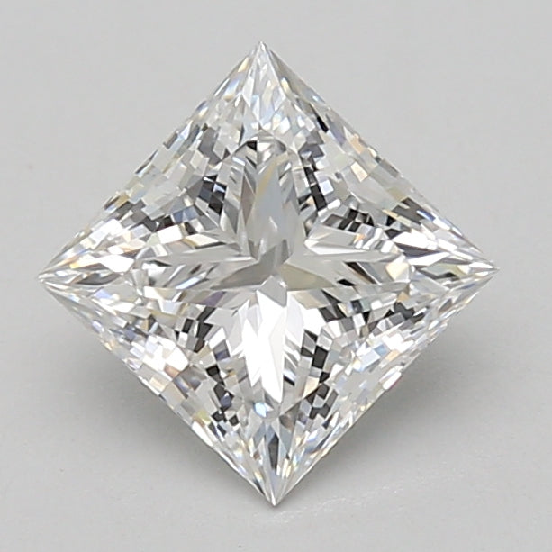 1.59ct Princess lab-grown diamond, D VS1