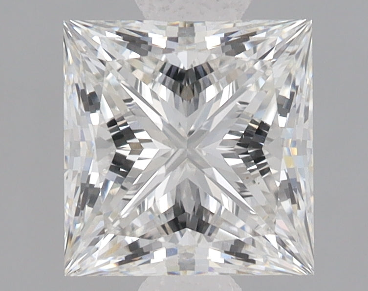 1.91ct Princess lab-grown diamond, F VS1 – 360° view