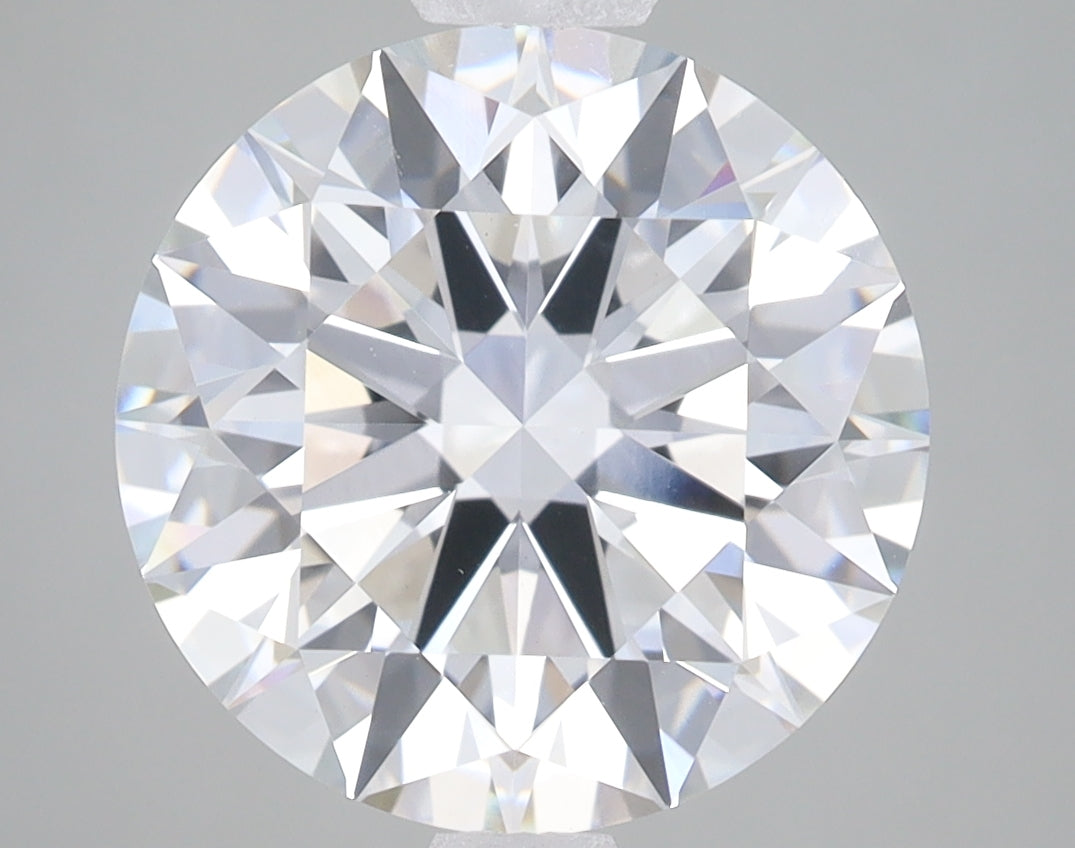 5.25ct Round lab-grown diamond, E VVS2