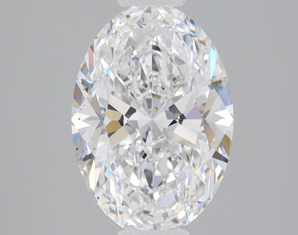 2.02ct Oval lab-grown diamond, D VS2 – 360° view
