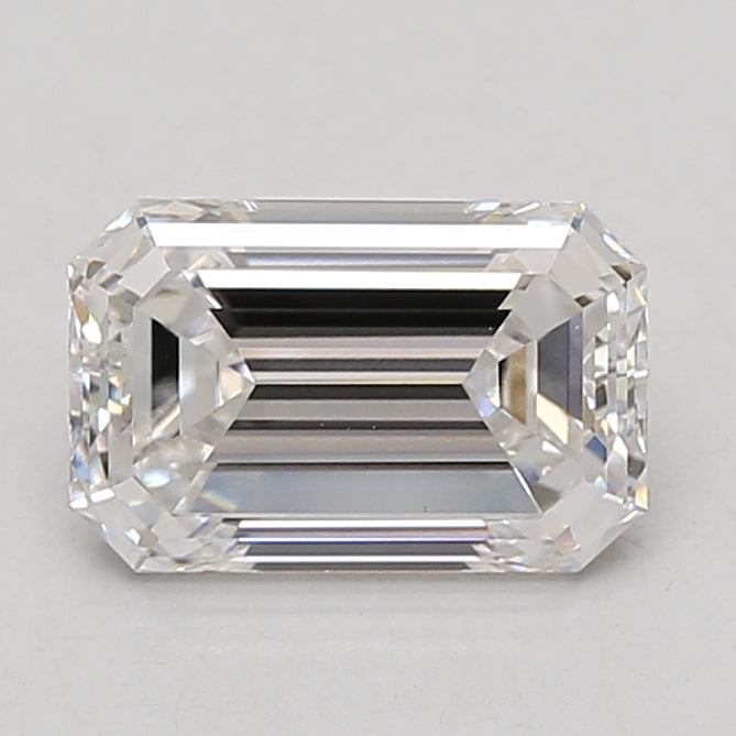 2.04ct Emerald lab-grown diamond, D VVS2 – 360° view
