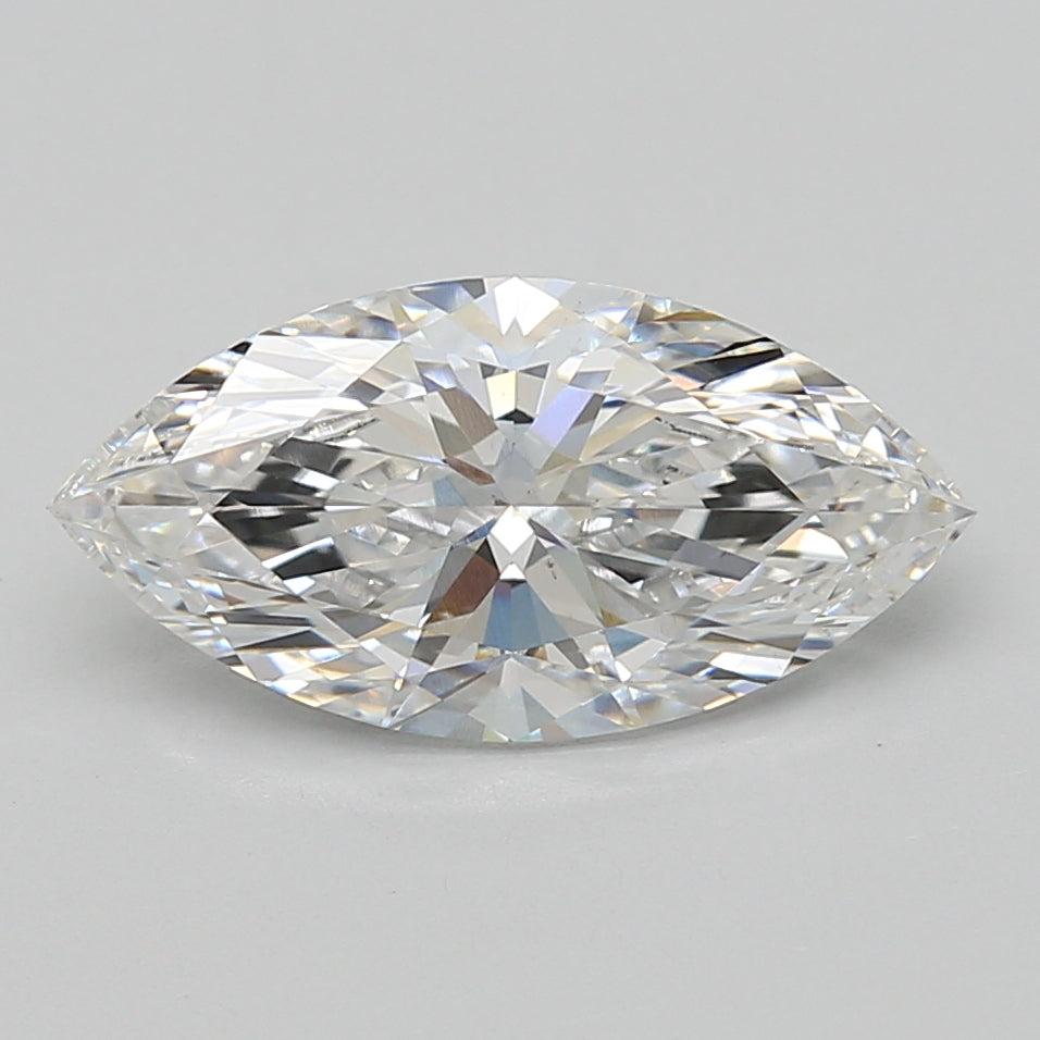 3.02ct Marquise lab-grown diamond, D VS1