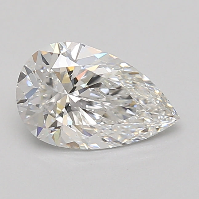 1.23ct Pear lab-grown diamond, D VVS2 – 360° view