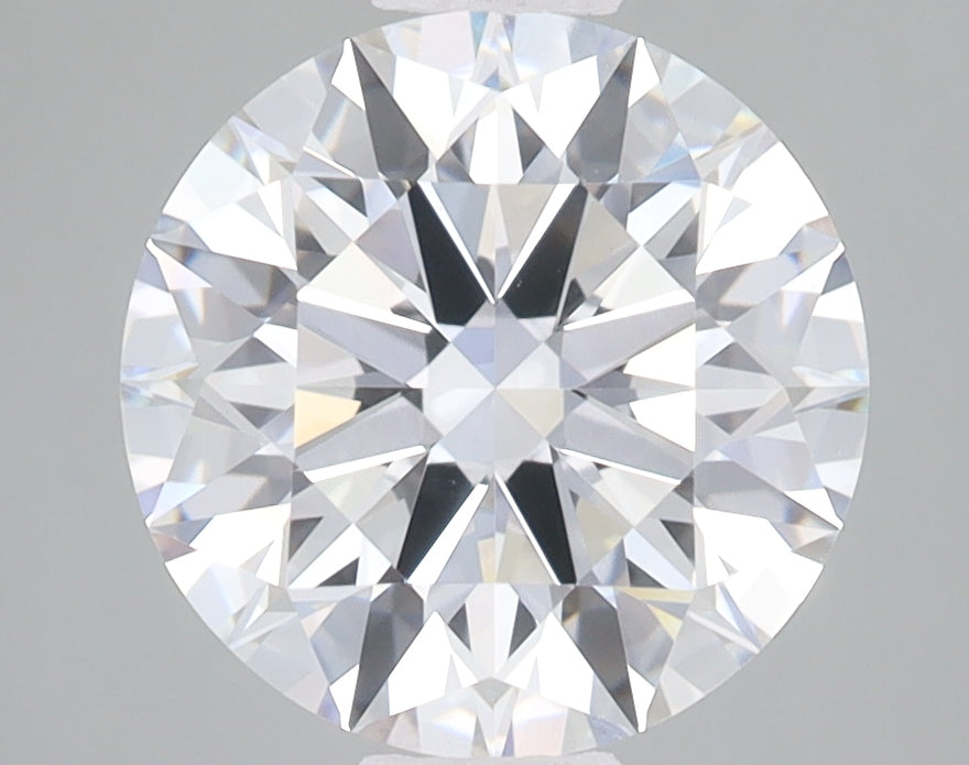 3.1ct Round lab-grown diamond, E VVS2