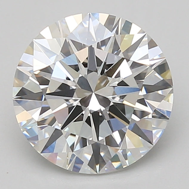 3ct Round lab-grown diamond, E VVS1