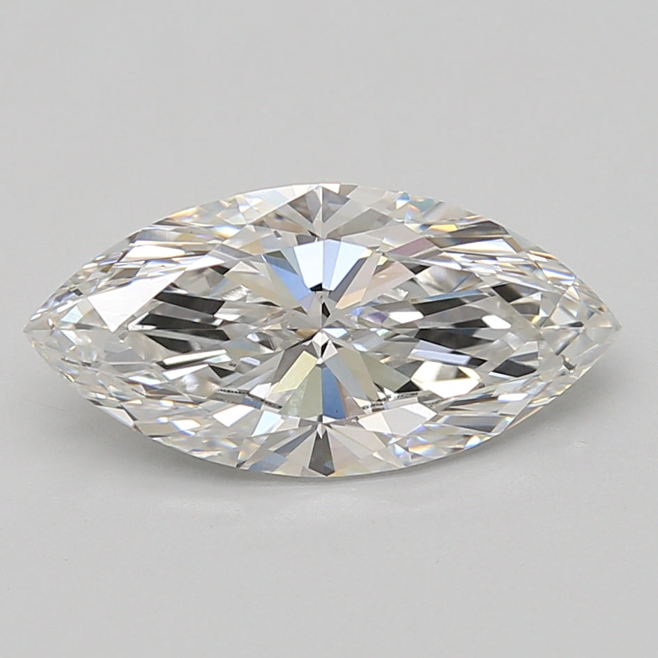 3.02ct Marquise lab-grown diamond, E VS1 – 360° view