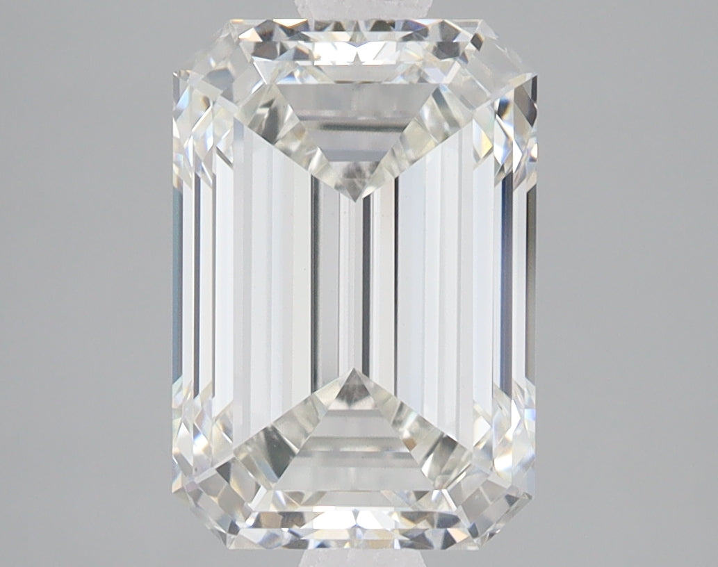 3.61ct Emerald lab-grown diamond, G VVS2 – 360° view