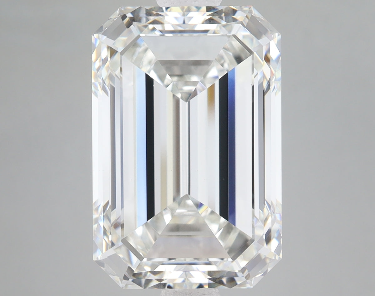10.5ct Emerald lab-grown diamond, F VVS2