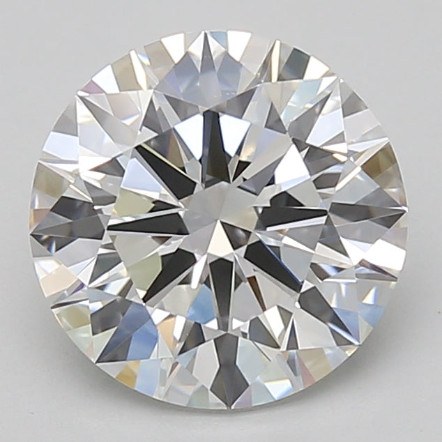 3.09ct Round lab-grown diamond, D VVS2