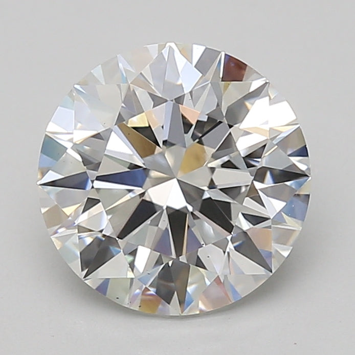 3ct Round lab-grown diamond, E VS1