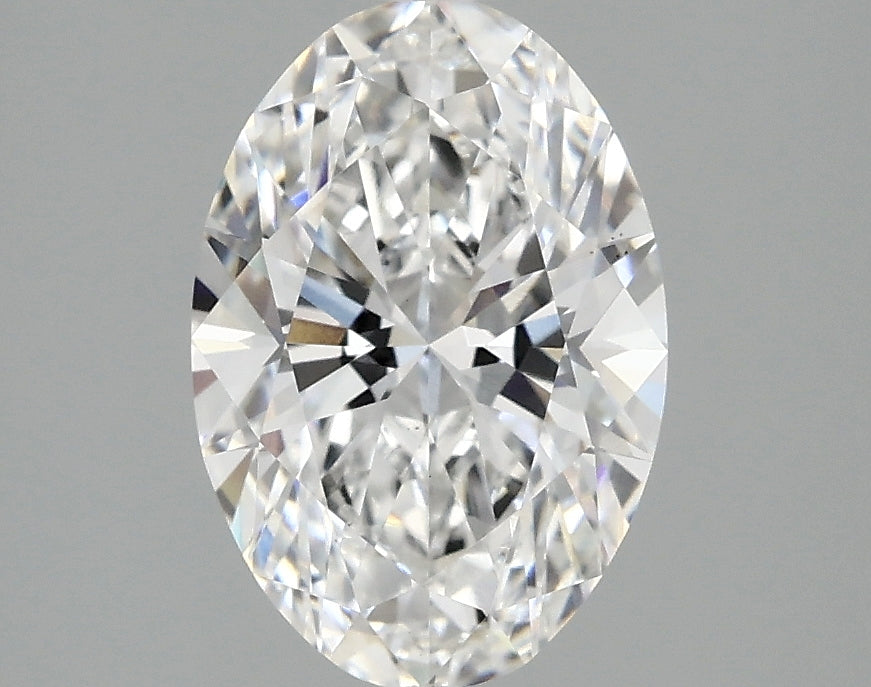 2.08ct Oval lab-grown diamond, E VS1