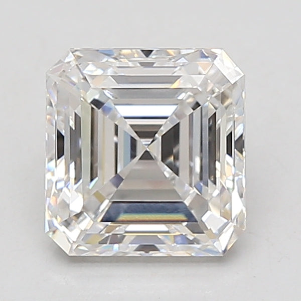 2.04ct Square Emerald lab-grown diamond, D VVS2 – 360° view