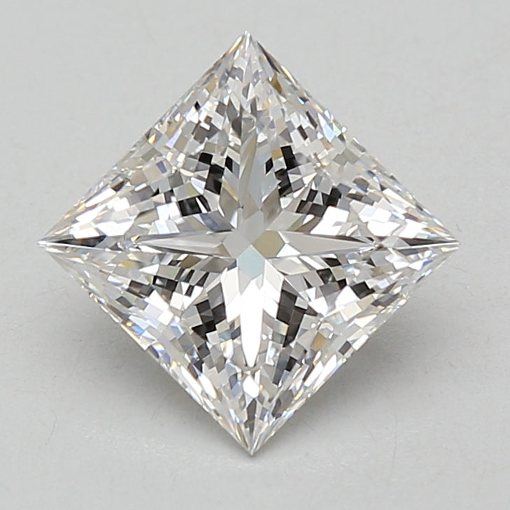 2.53ct Princess lab-grown diamond, E VS1