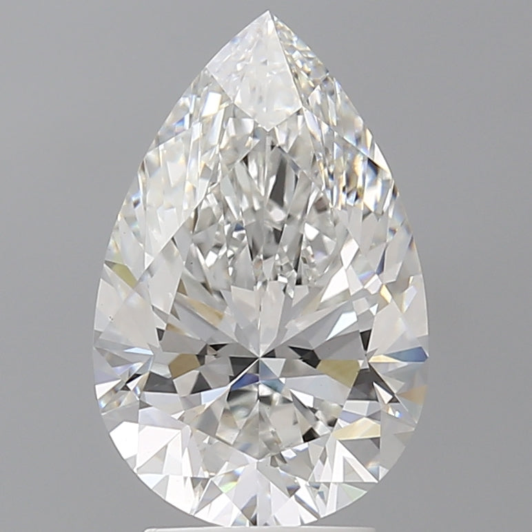 3.55ct Pear lab-grown diamond, E VS1