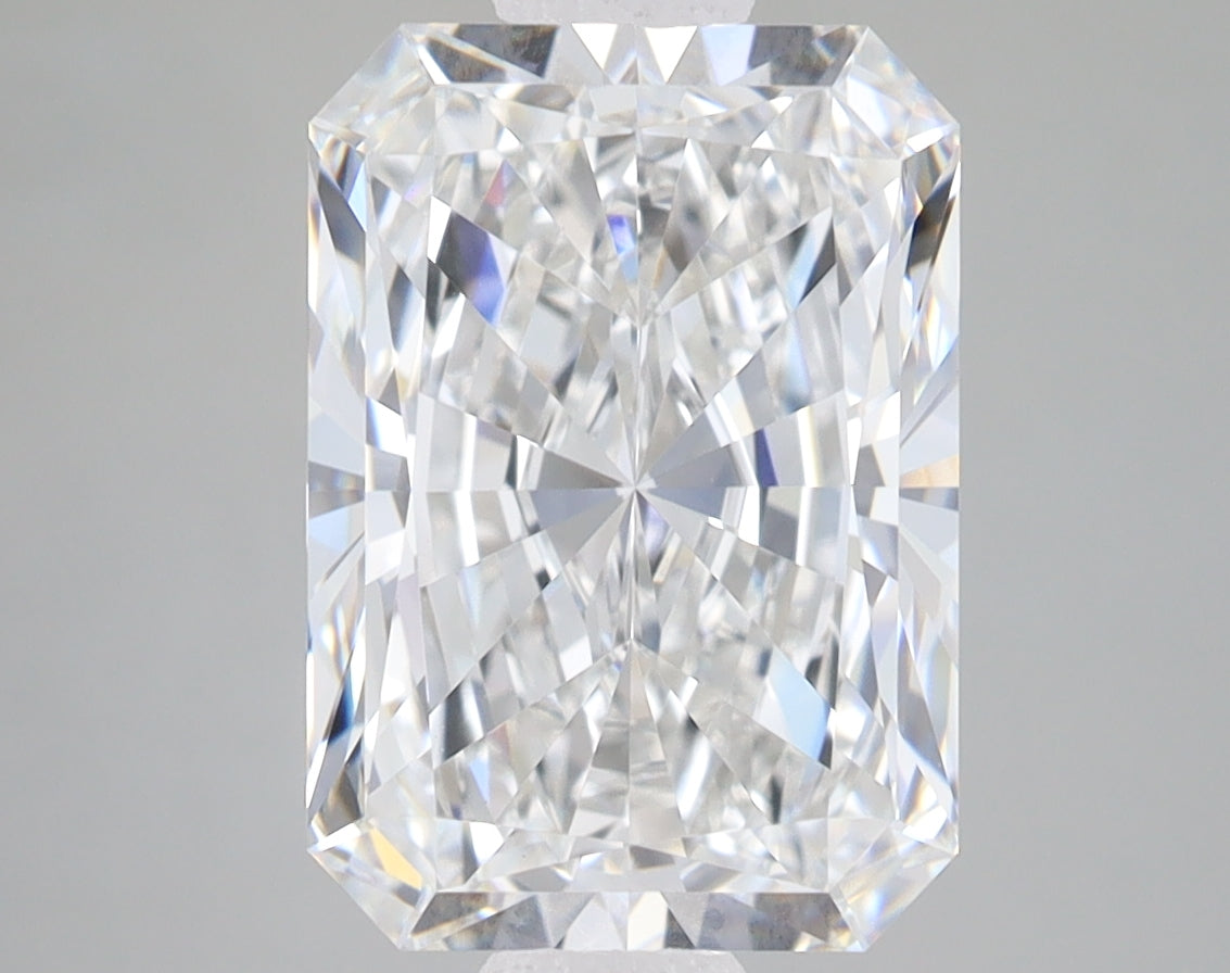 4.1ct Radiant lab-grown diamond, F VVS2 – 360° view