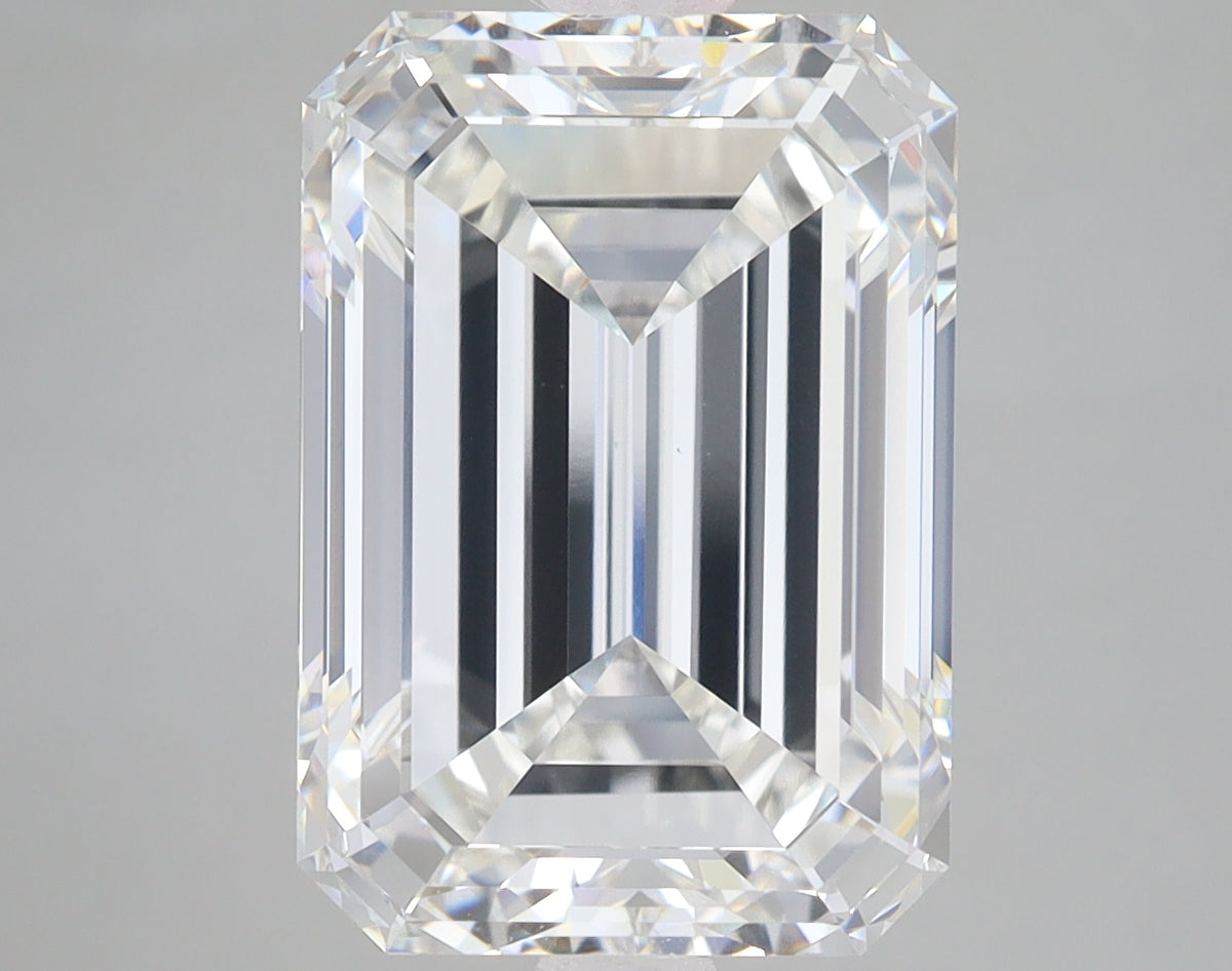 7.72ct Emerald lab-grown diamond, G VVS2 – 360° view