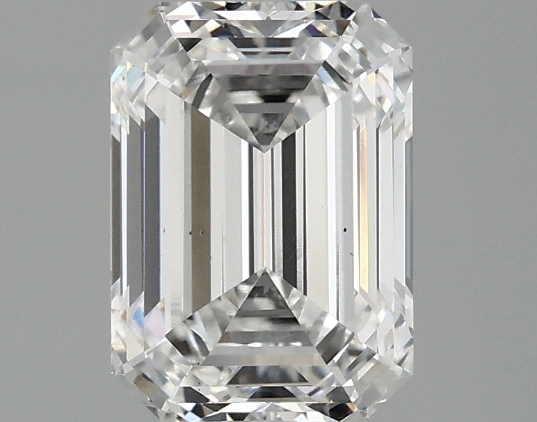 2.5ct Emerald lab-grown diamond, D VS1