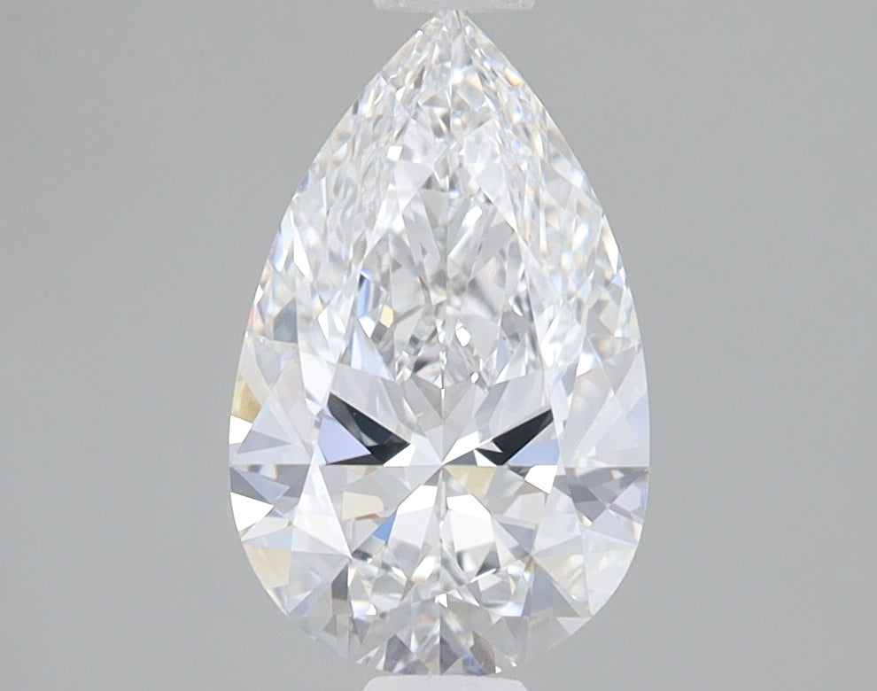 1.53ct Pear lab-grown diamond, D VVS2 – 360° view