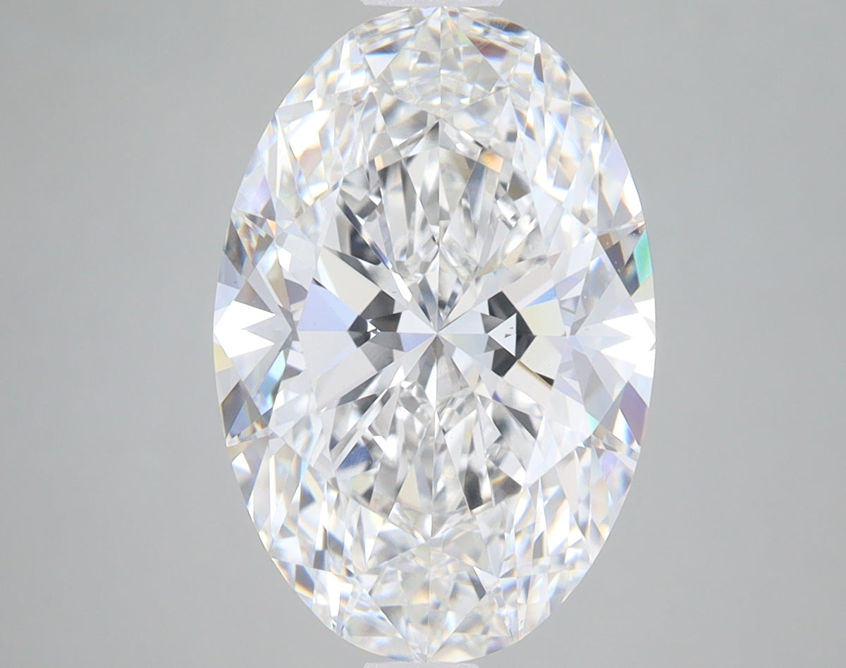 5.04ct Oval lab-grown diamond, F VS1 – 360° view