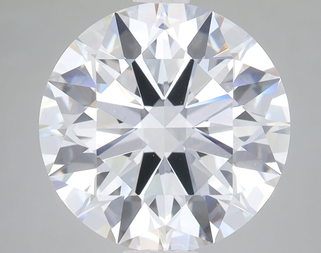 IGI certificate for 6.09ct Round lab-grown diamond, E VVS2
