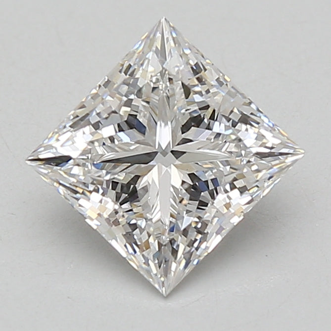 2.08ct Princess lab-grown diamond, D VS1