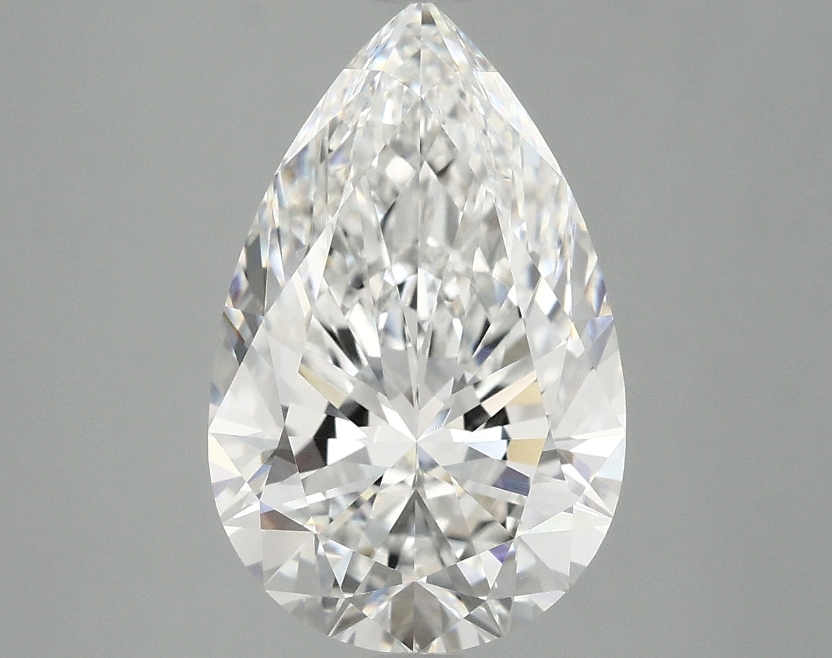 4.04ct Pear lab-grown diamond, D VVS1 – 360° view