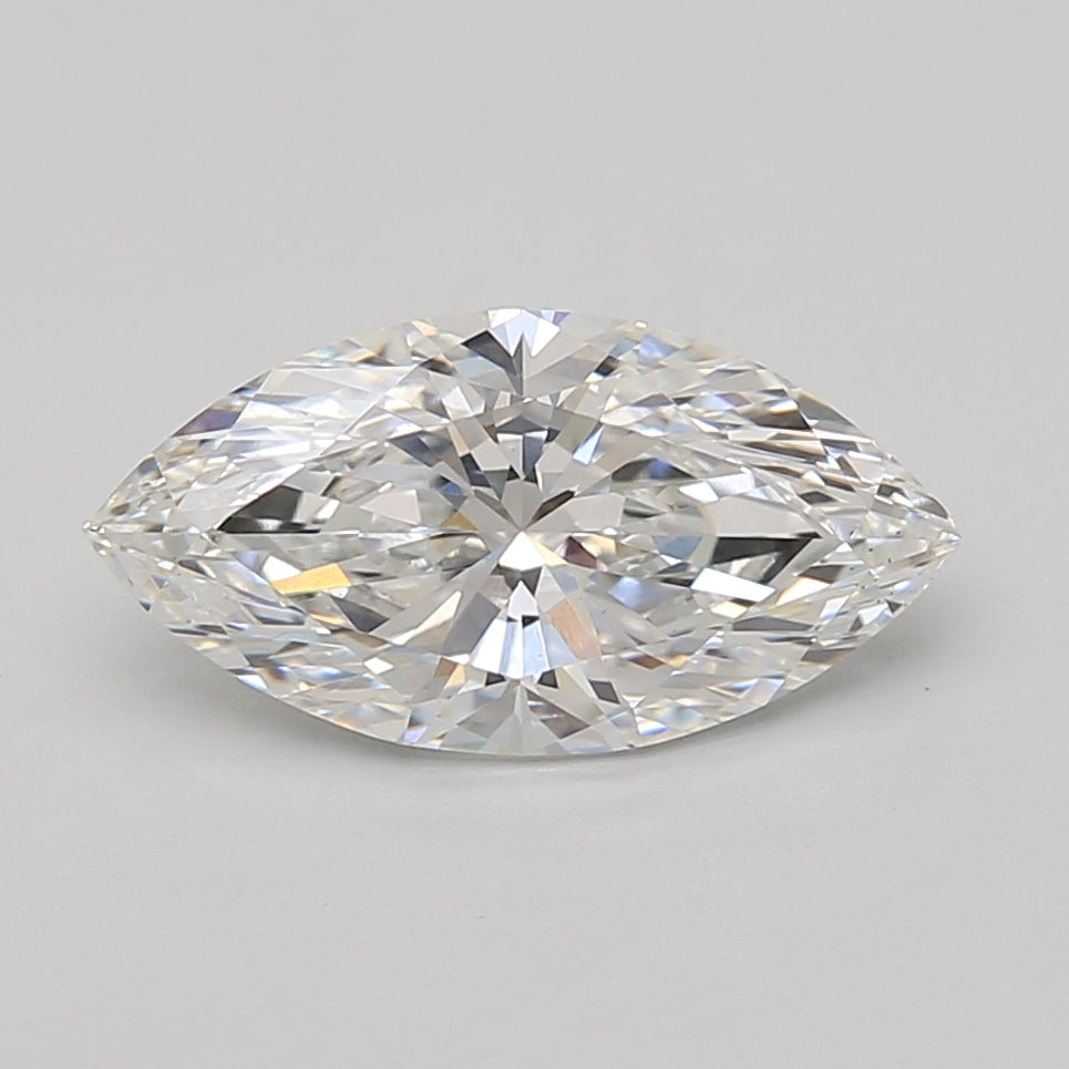 2.51ct Marquise lab-grown diamond, D VVS2