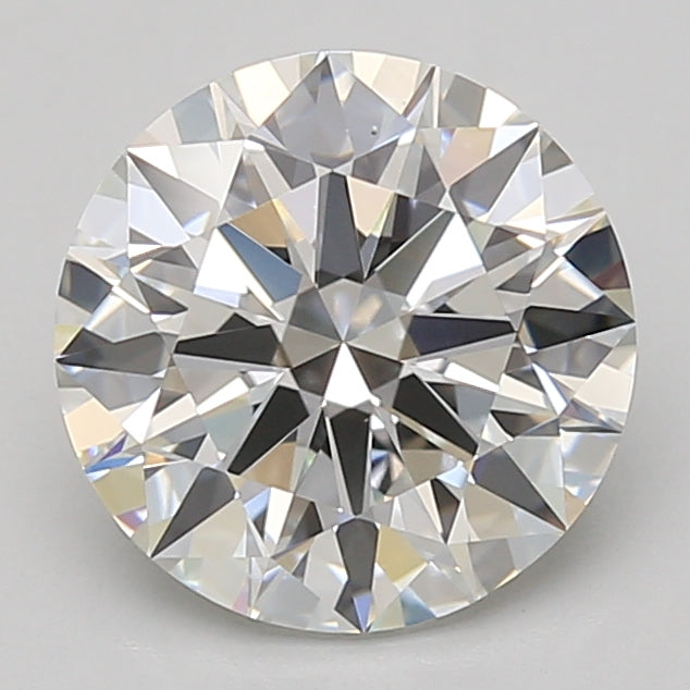 3ct Round lab-grown diamond, E VVS2