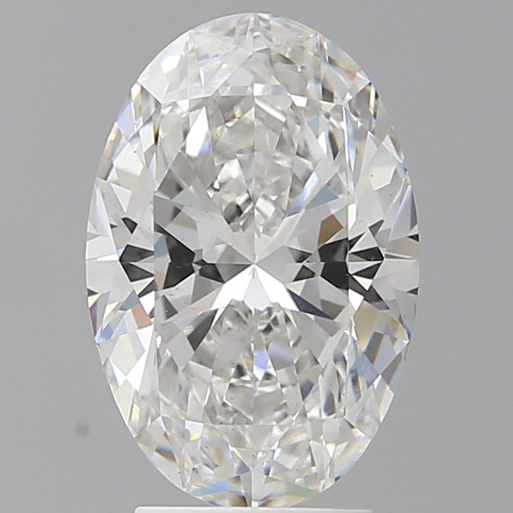 3.55ct Oval lab-grown diamond, E VS1