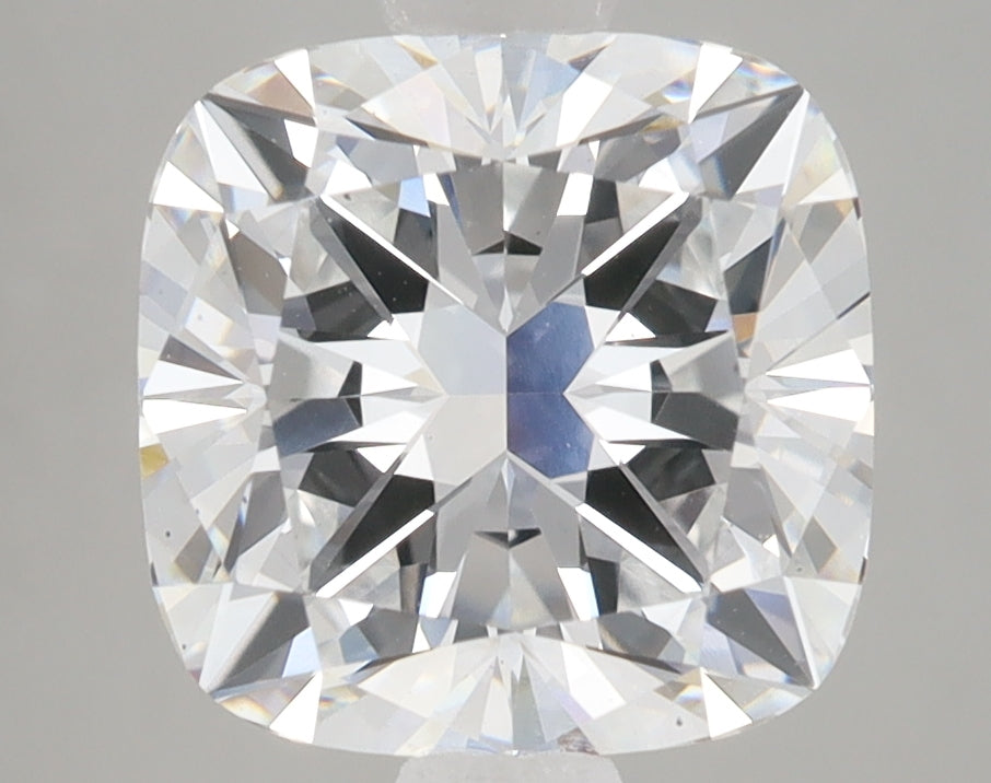 3.82ct Cushion lab-grown diamond, D VS2 – 360° view