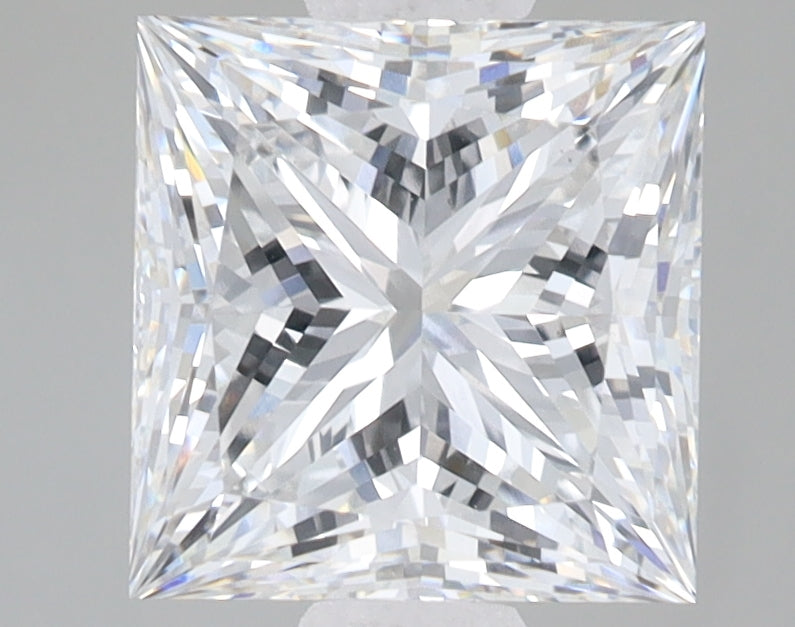 3.06ct Princess lab-grown diamond, E VS1