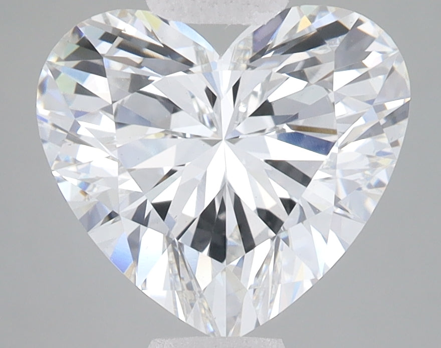 3.1ct Heart lab-grown diamond, D VS1