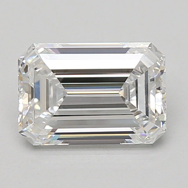 2.01ct Emerald lab-grown diamond, E VVS2 – 360° view