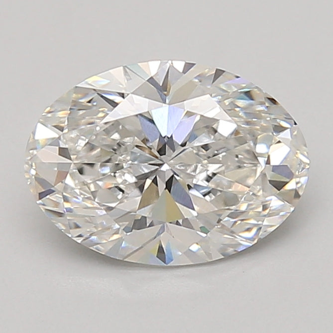 2.08ct Oval lab-grown diamond, E VVS1