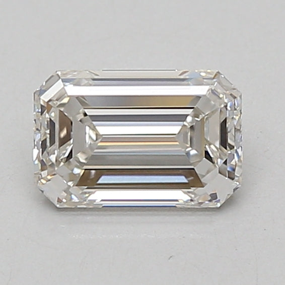 1.09ct Emerald lab-grown diamond, F VVS2