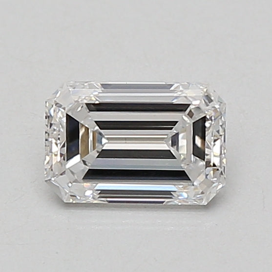 0.77ct Emerald lab-grown diamond, D VS1