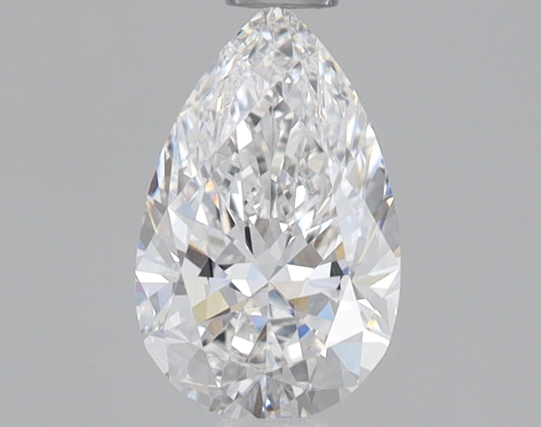 0.83ct Pear lab-grown diamond, E VVS2