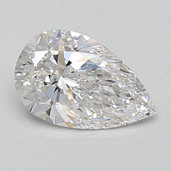 0.81ct Pear lab-grown diamond, D VS2
