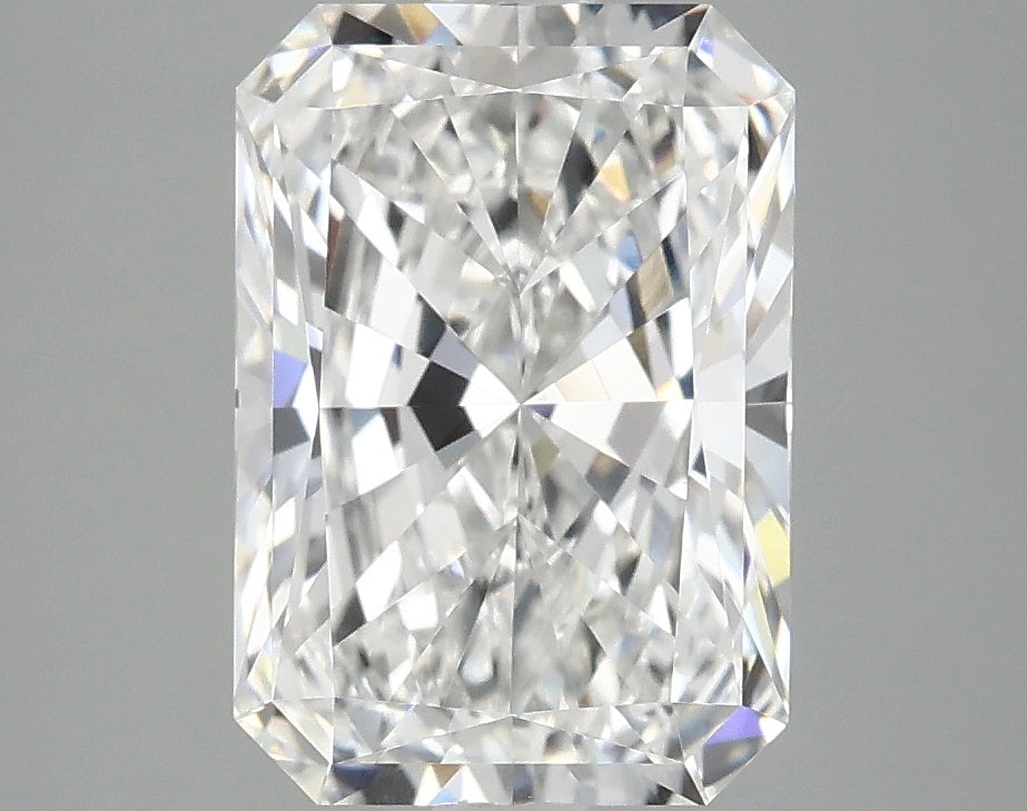 3.09ct Radiant lab-grown diamond, E VVS2
