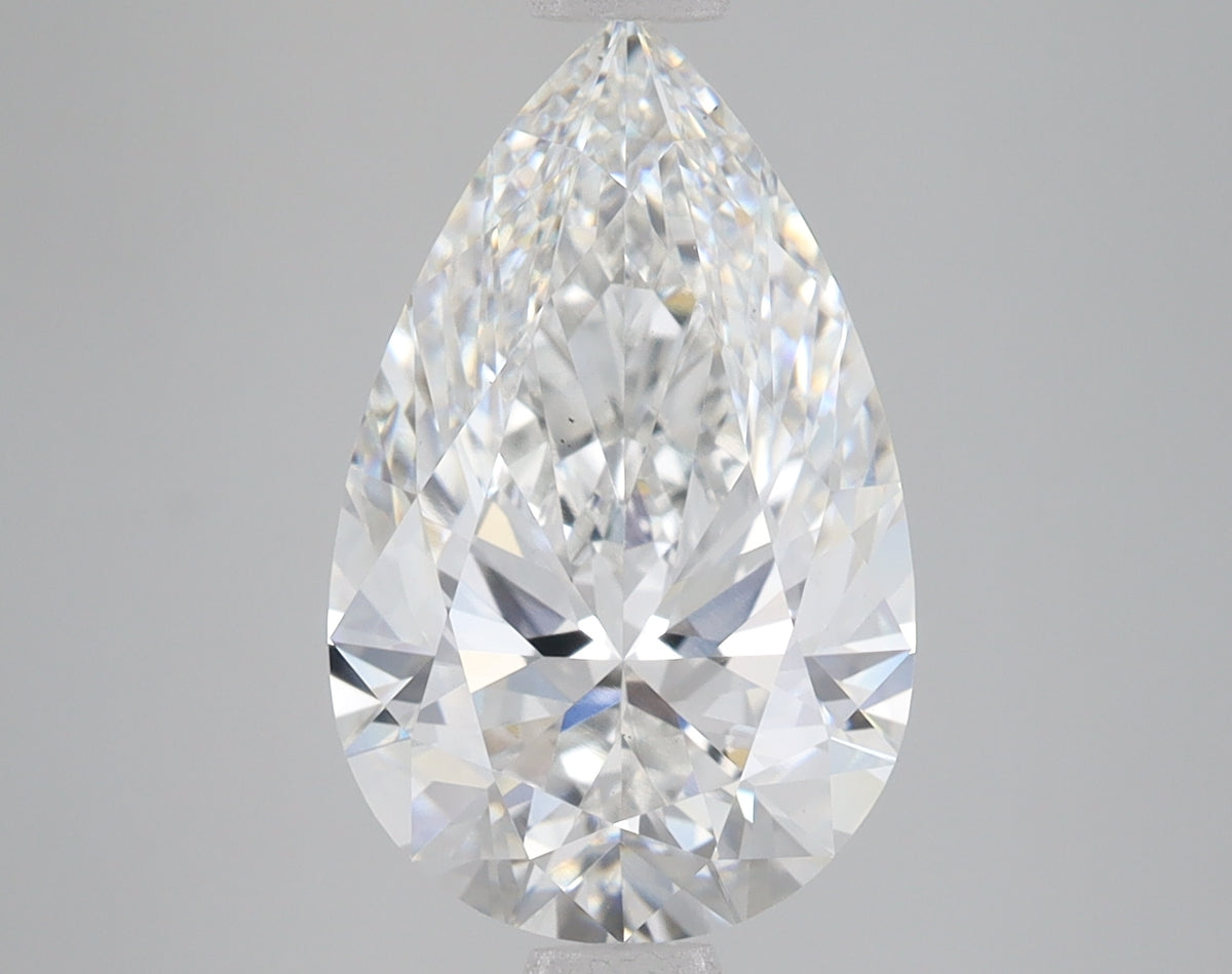 4.28ct Pear lab-grown diamond, E VS1