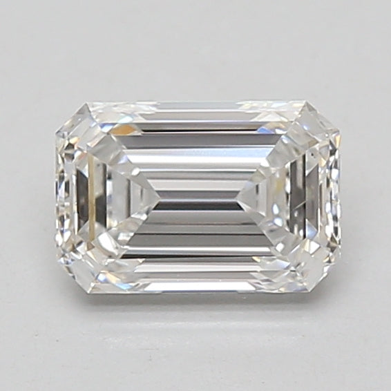 1.04ct Emerald lab-grown diamond, D VS1 – 360° view