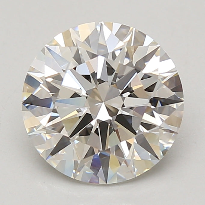 3.08ct Round lab-grown diamond, E VVS1