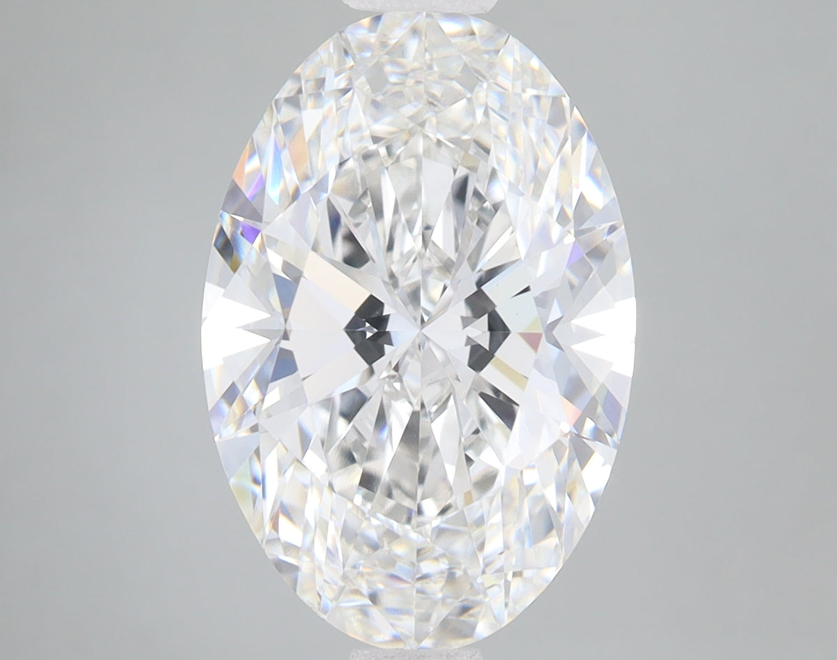 5.01ct Oval lab-grown diamond, F VS1