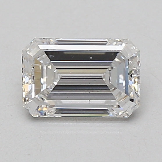 1ct Emerald lab-grown diamond, D VS2 – 360° view