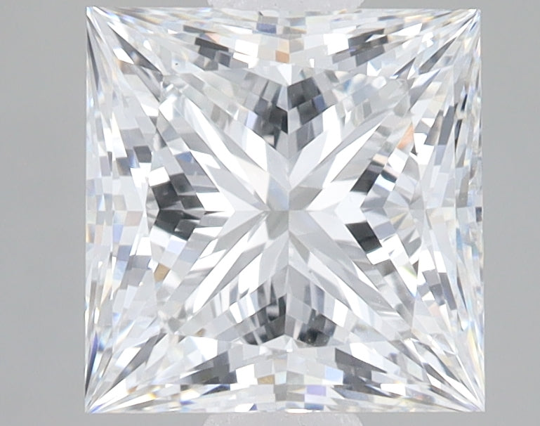3.02ct Princess lab-grown diamond, E VS1 – 360° view