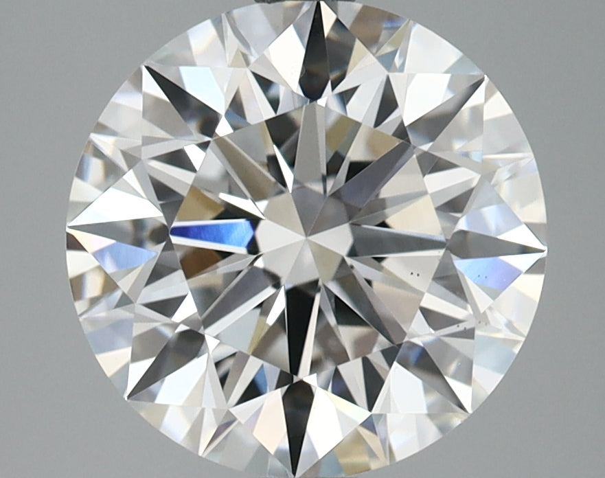 3.08ct Round lab-grown diamond, D VVS2 – 360° view