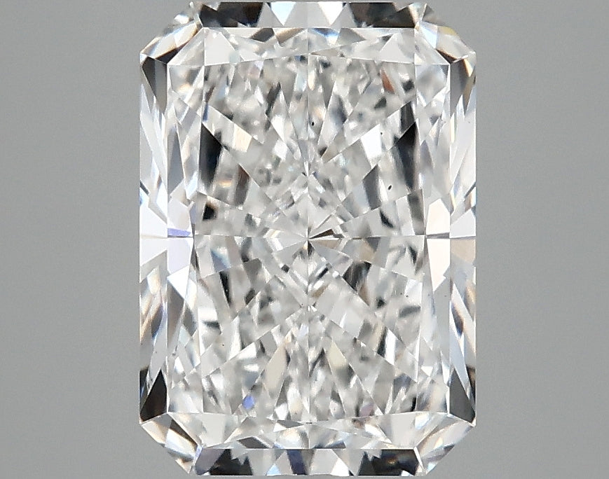 3.08ct Radiant lab-grown diamond, E VS1
