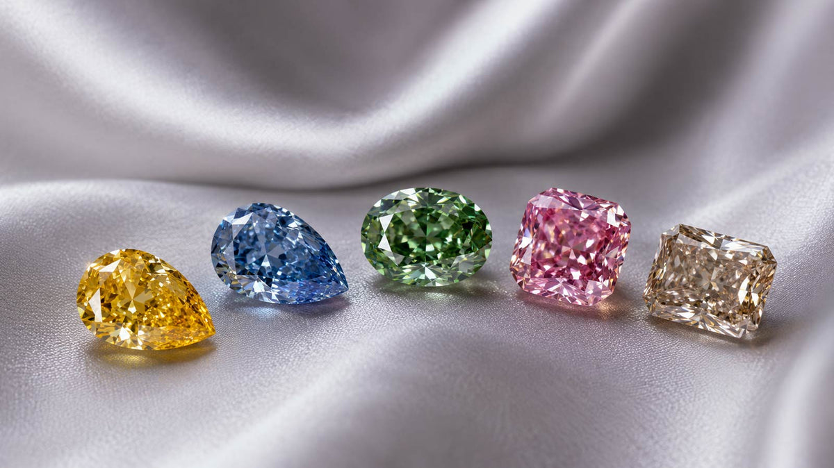 Coloured Lab Grown Diamonds: The Complete Guide