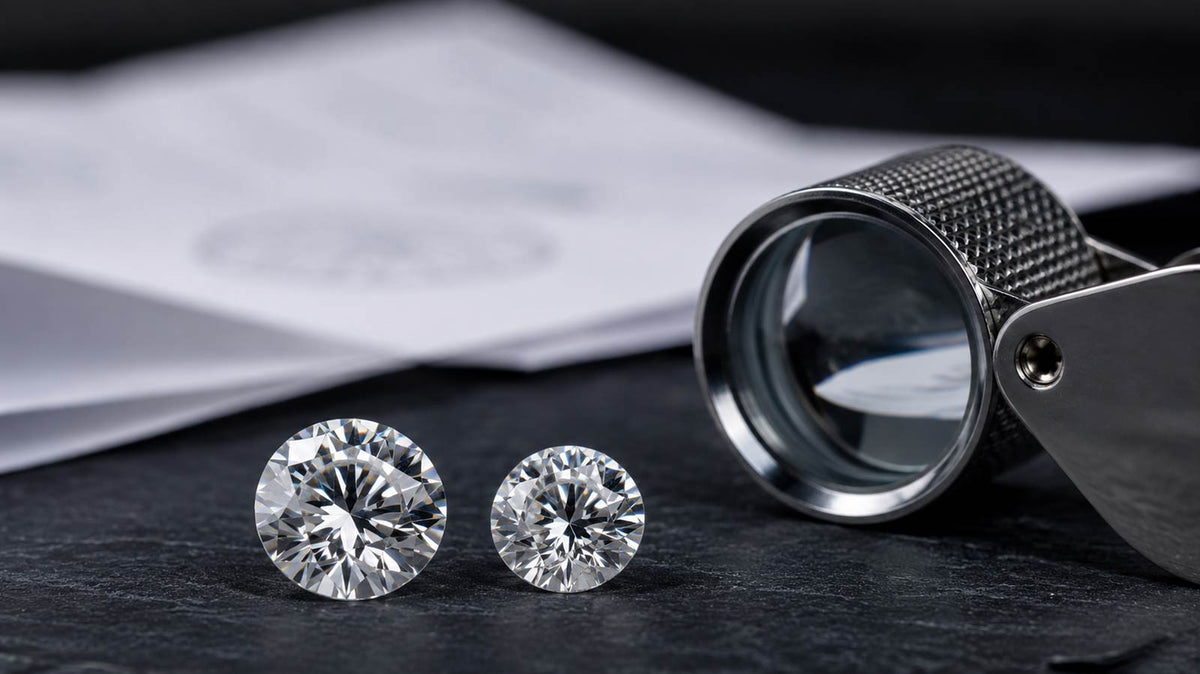 F VS2 Lab Diamonds: The Best Value Combination on the Report?